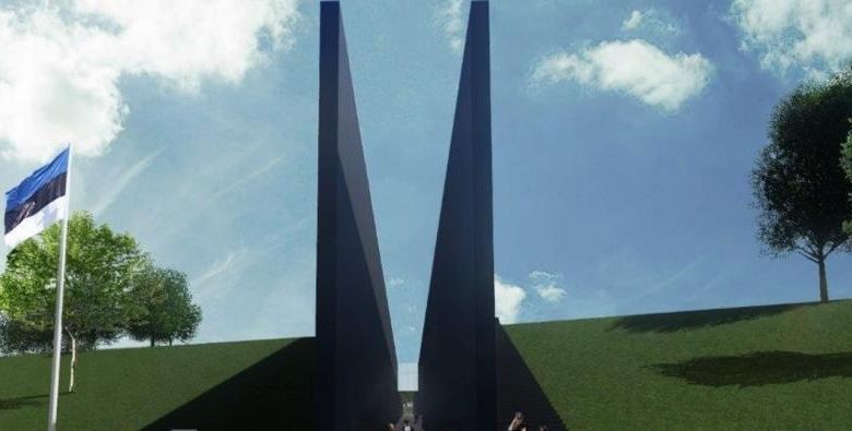 Номер фотографии 4 : Мемориал жертвам коммунизма «Путь» (Teekond) : Маарьямяги (главный вход со стороны ул. Пирита) : Открытие мемориала : фотограф https://www.ev100.ee/ru/otkrytie-memoriala-zhertva